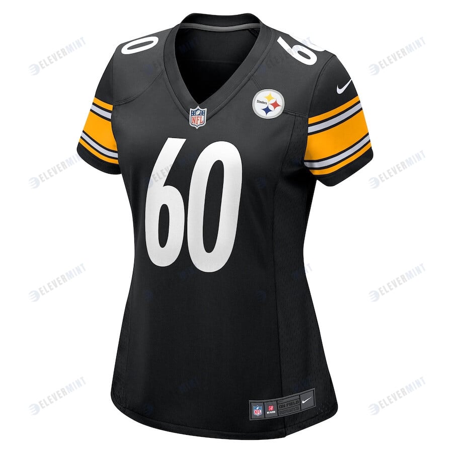 Dylan Cook 60 Pittsburgh Steelers Women Game Jersey - Black