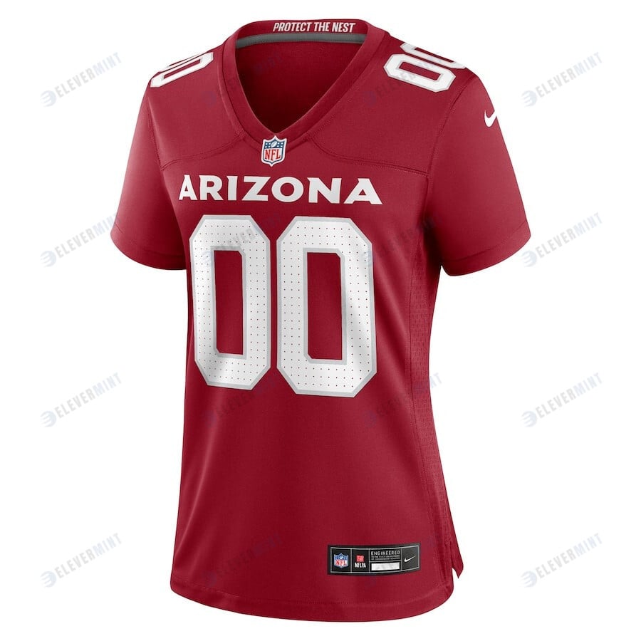 Arizona Cardinals Women's Custom Game Jersey - Cardinal