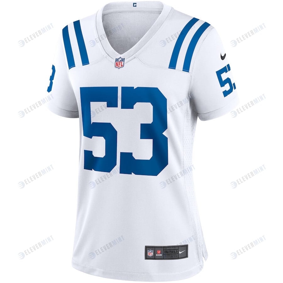 Shaquille Leonard 53 Indianapolis Colts Women Game Jersey - White