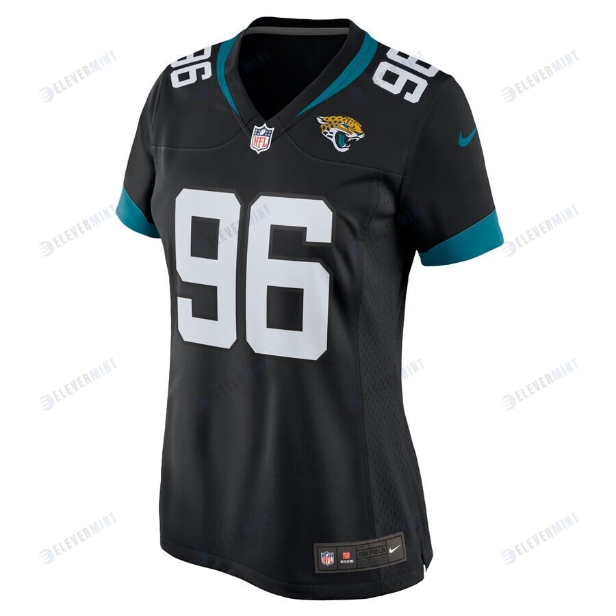 Adam Gotsis 96 Jacksonville Jaguars Women's Game Jersey - Black