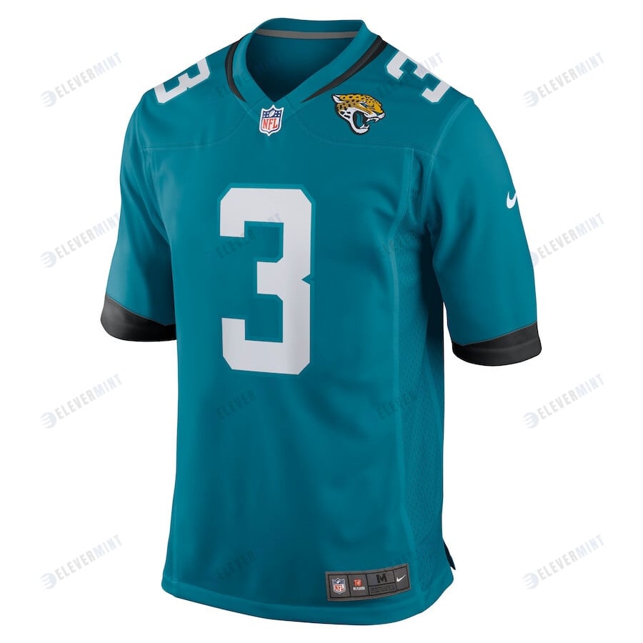 C.J. Beathard 3 Jacksonville Jaguars Men's Game Jersey - Teal