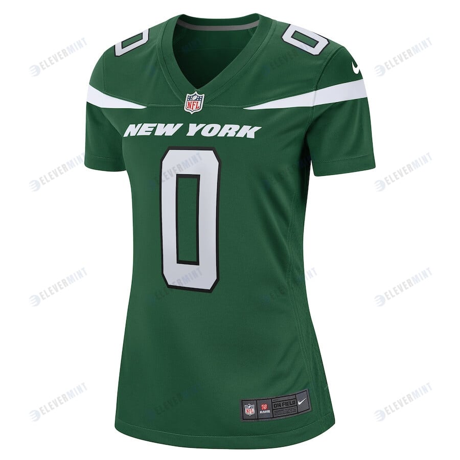Adrian Amos 0 New York Jets Women Game Jersey - Gotham Green