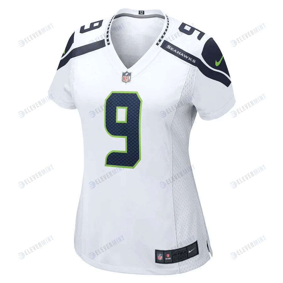 Kenneth Walker III 9 Seattle Seahawks Women's Away Game Player Jersey - White