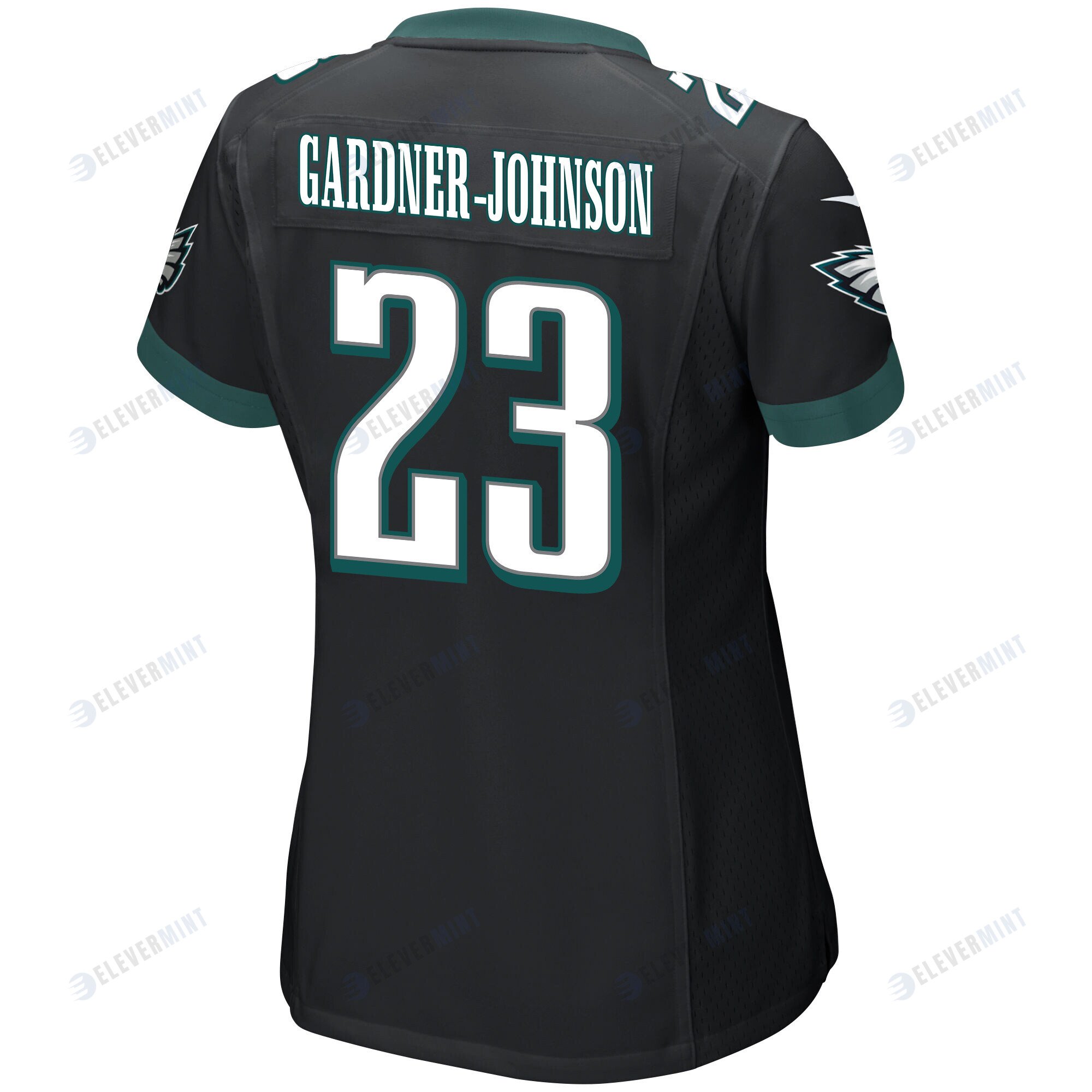 C.J. Gardner-Johnson 23 Philadelphia Eagles Super Bowl LVII Champions Women Game Jersey - Black