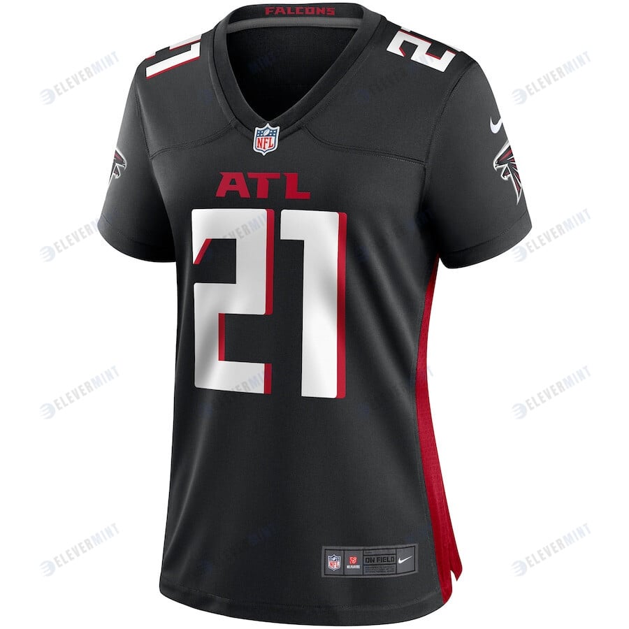 Todd Gurley II 21 Atlanta Falcons Women's Game Jersey - Black