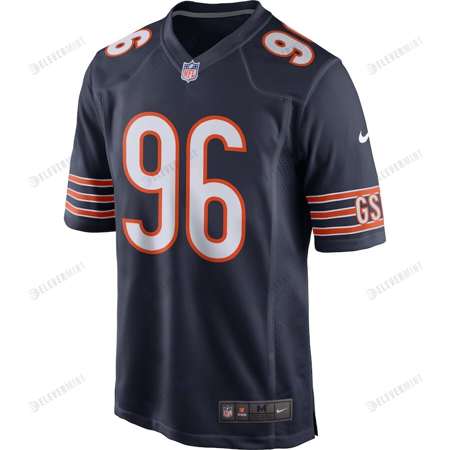 Akiem Hicks 96 Chicago Bears Men Game Jersey - Navy