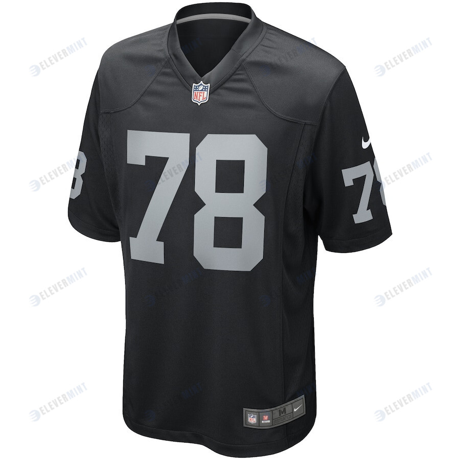 Art Shell 78 Las Vegas Raiders Men Game Retired Jersey - Black