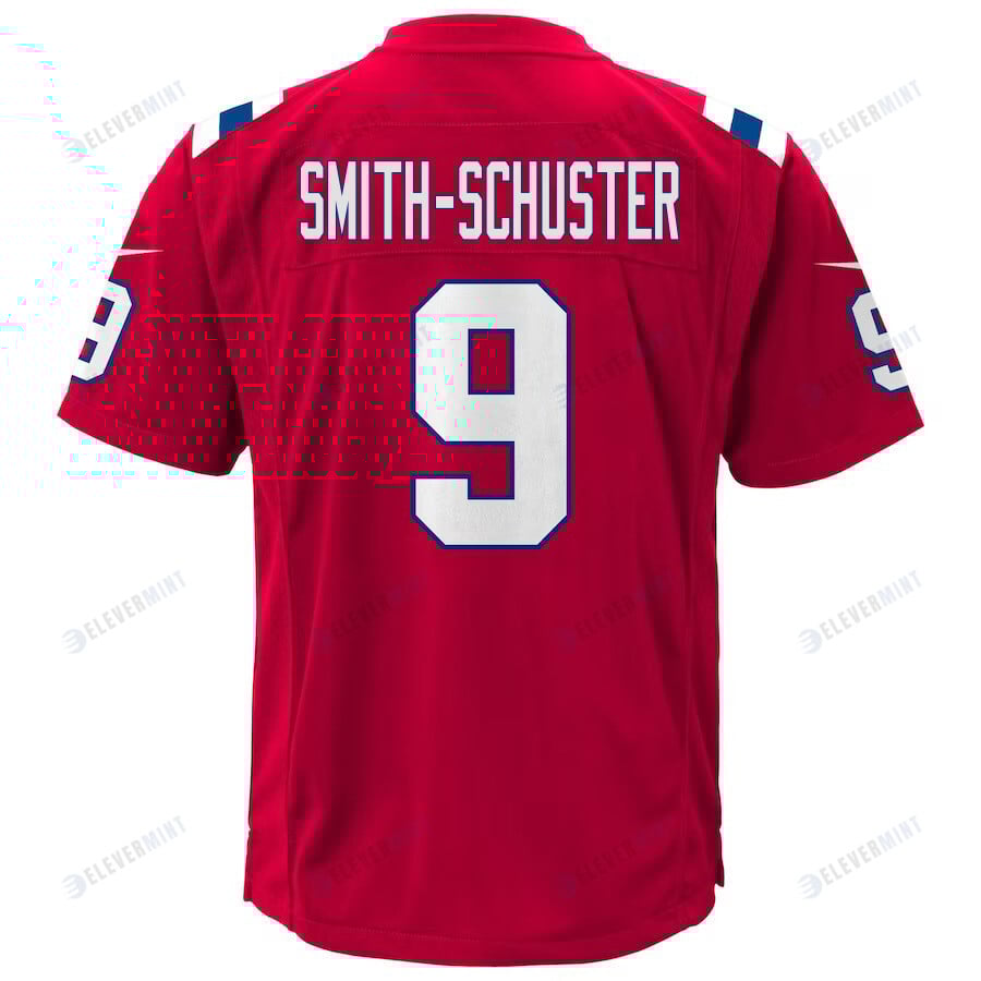 JuJu Smith-Schuster 9 New England Patriots Youth Alternate Game Jersey - Red