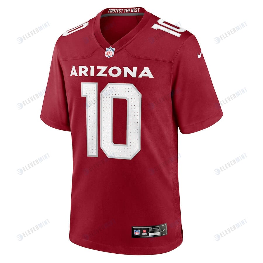 DeAndre Hopkins 10 Arizona Cardinals Men Game Jersey - Cardinal