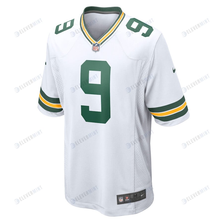 Christian Watson 9 Green Bay Packers Game Men Jersey - White