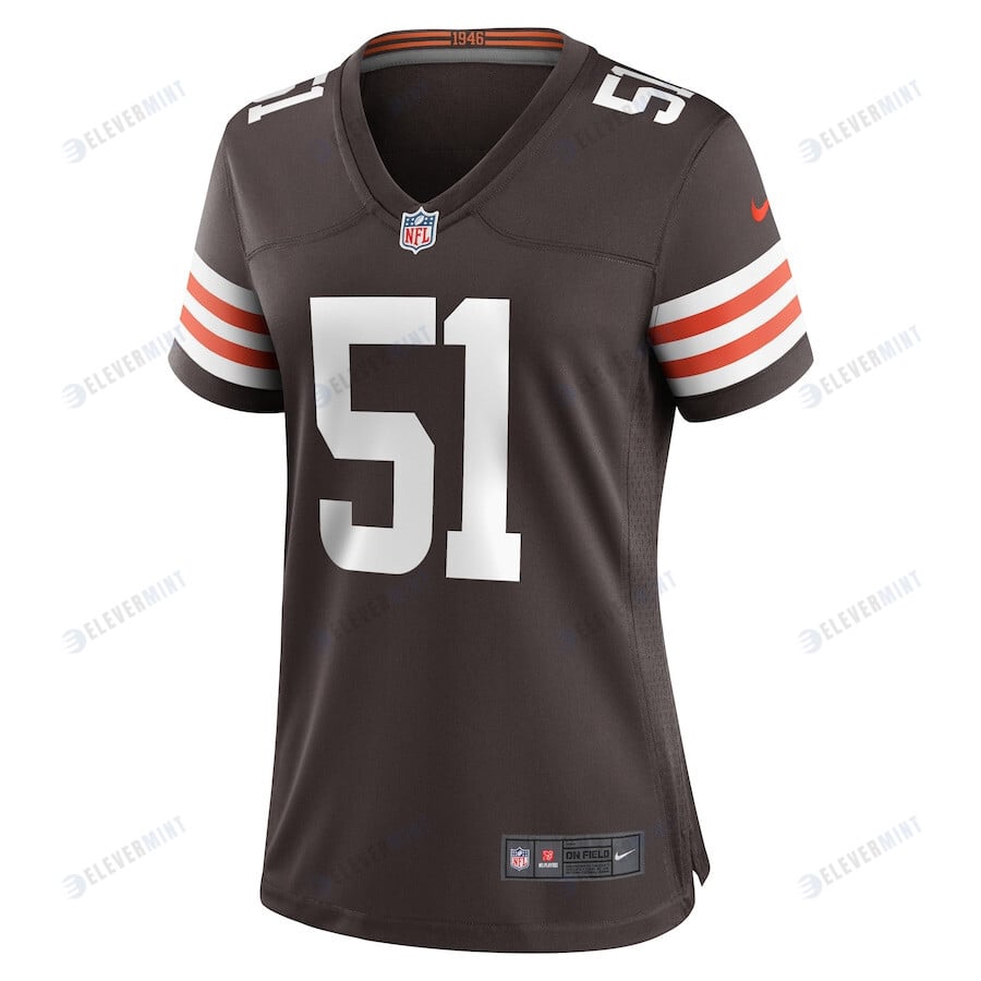 Jordan Kunaszyk Cleveland Browns Women's Game Player Jersey - Brown
