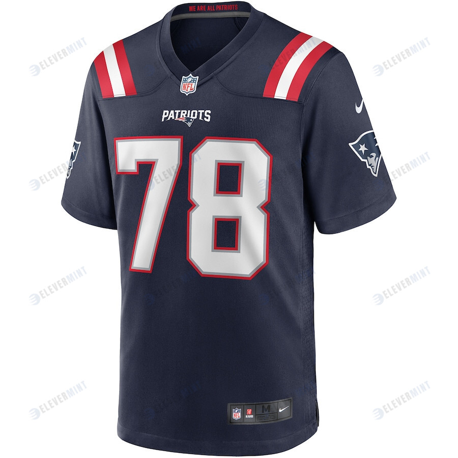 Bruce Armstrong 78 New England Patriots Men Game Retired Jersey - Navy