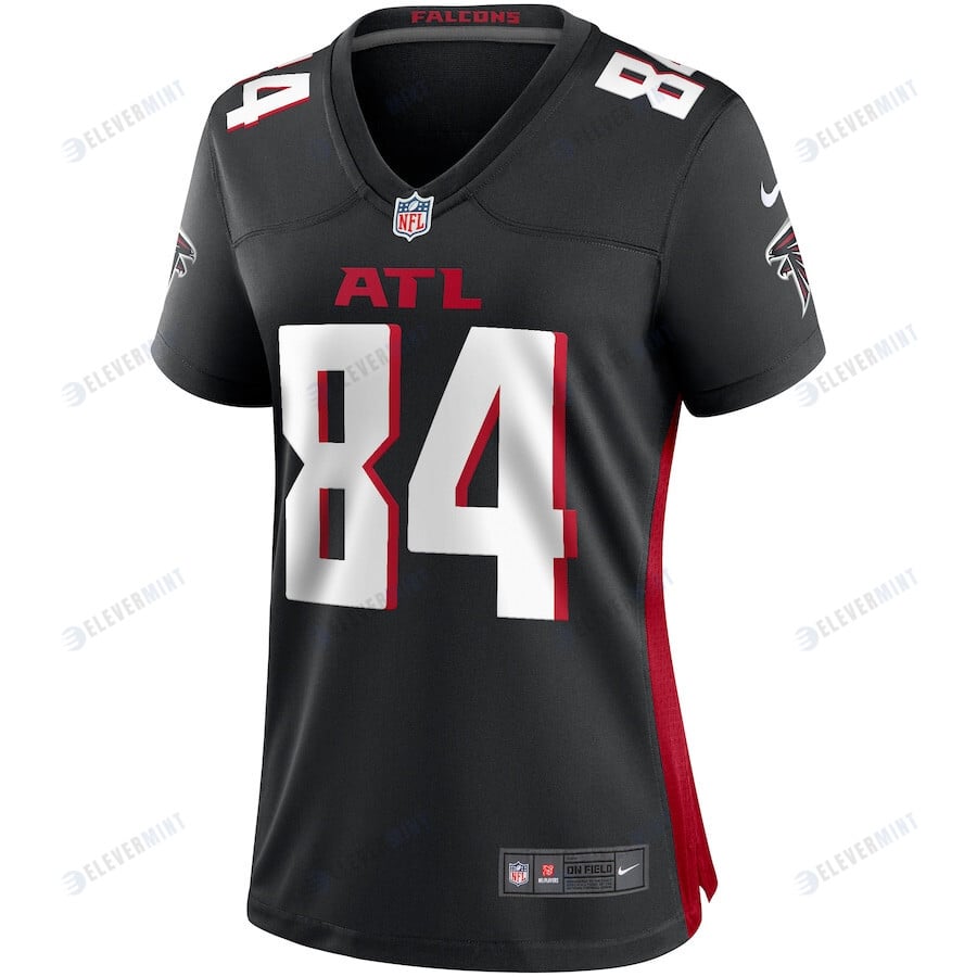 Alfred Jenkins 84 Atlanta Falcons Women's Game Jersey - Black