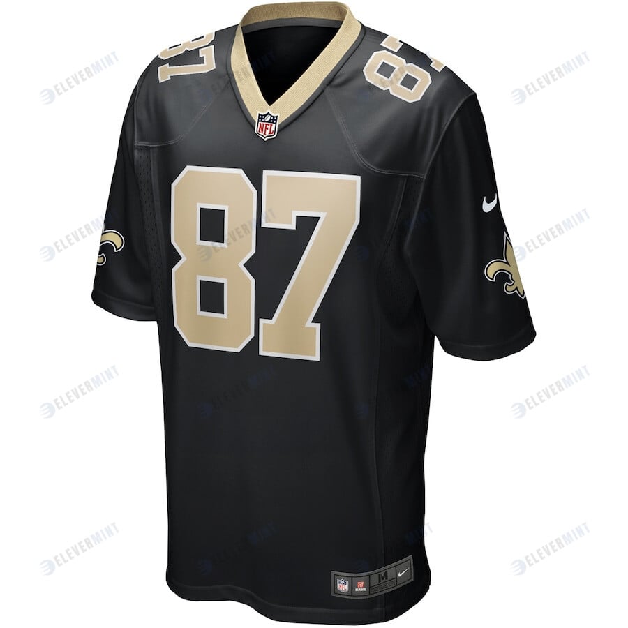 Joe Horn 87 New Orleans Saints Men Game Retired Jersey - Black
