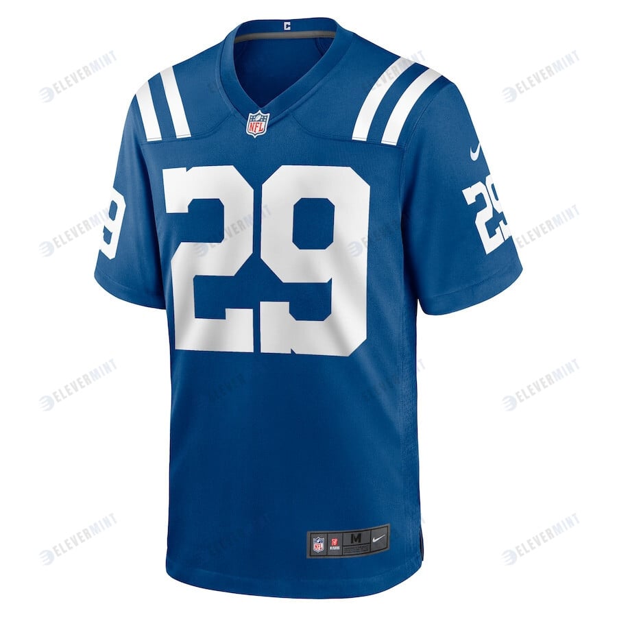 Julius Brents 29 Indianapolis Colts Men Team Game Jersey - Royal