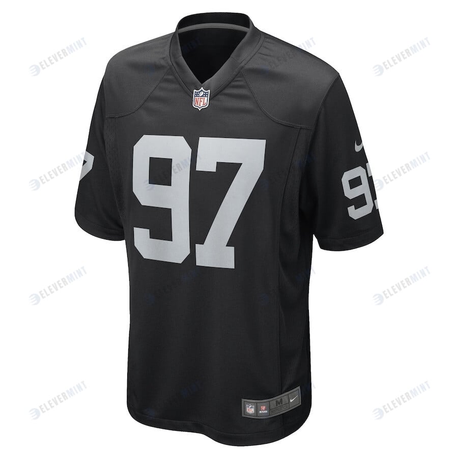 Andrew Billings Las Vegas Raiders Game Player Jersey - Black