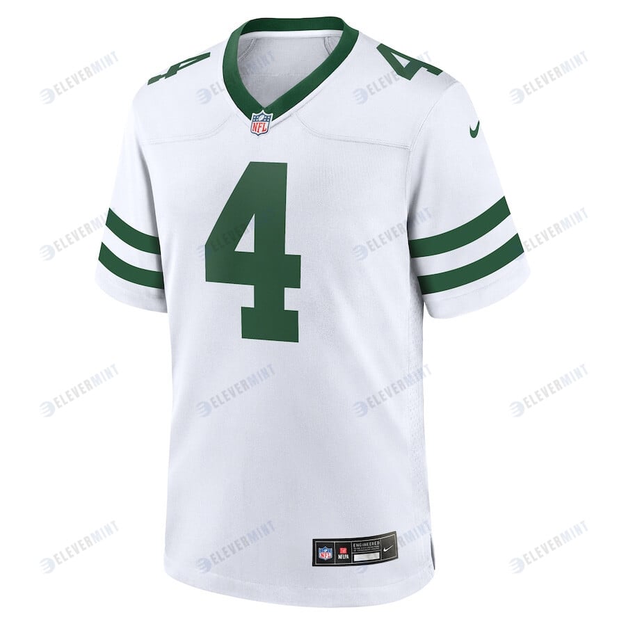 D.J. Reed 4 New York Jets Player Game Men Jersey - White