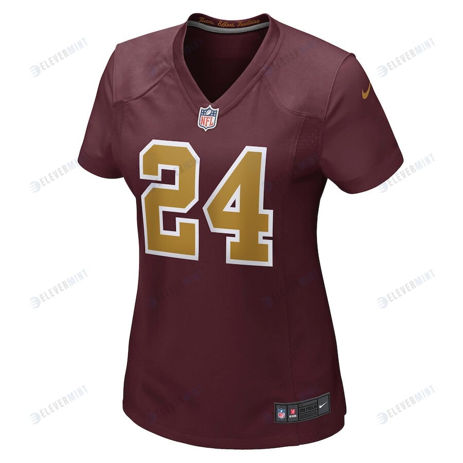 Antonio Gibson 24 Washington Commanders Football Team Game Women Jersey - Burgundy