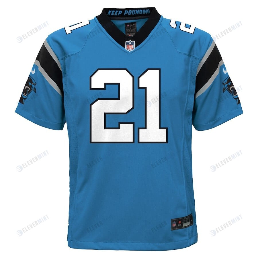 Jeremy Chinn 21 Carolina Panthers Youth Alternate Game Jersey - Blue