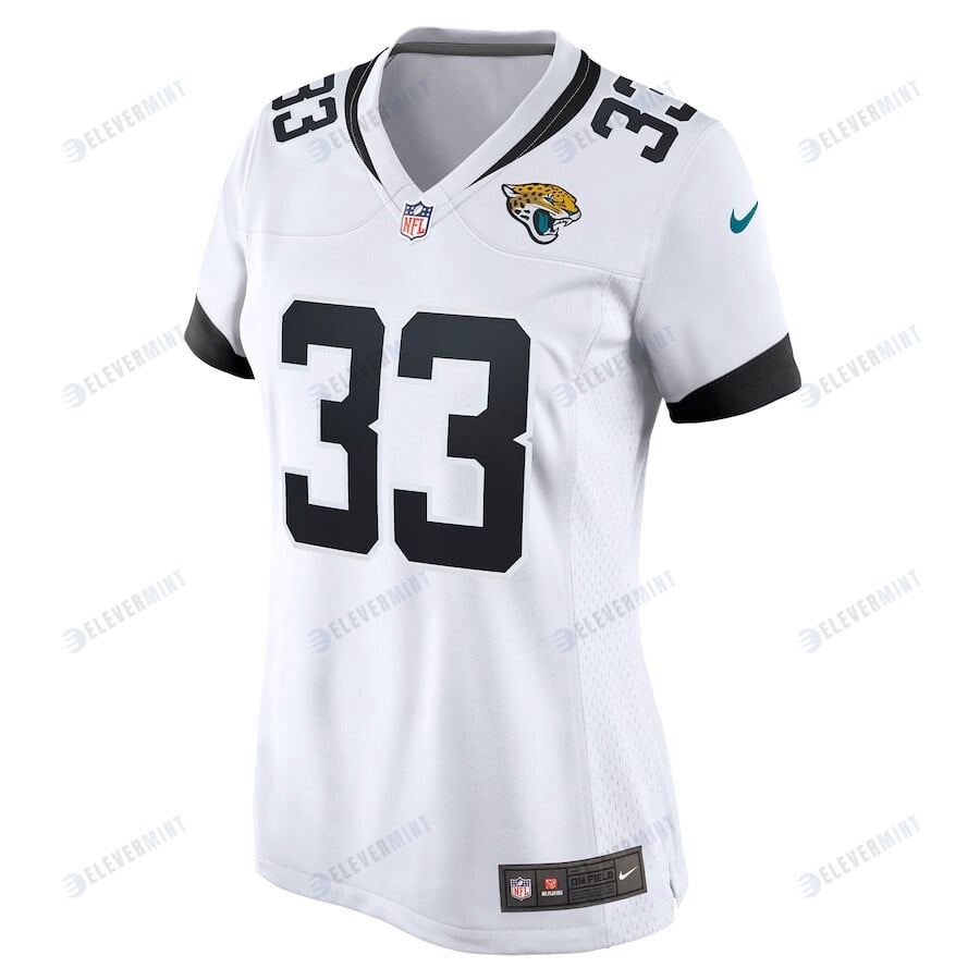 Devin Lloyd 33 Jacksonville Jaguars Women's Away Game Player Jersey - White