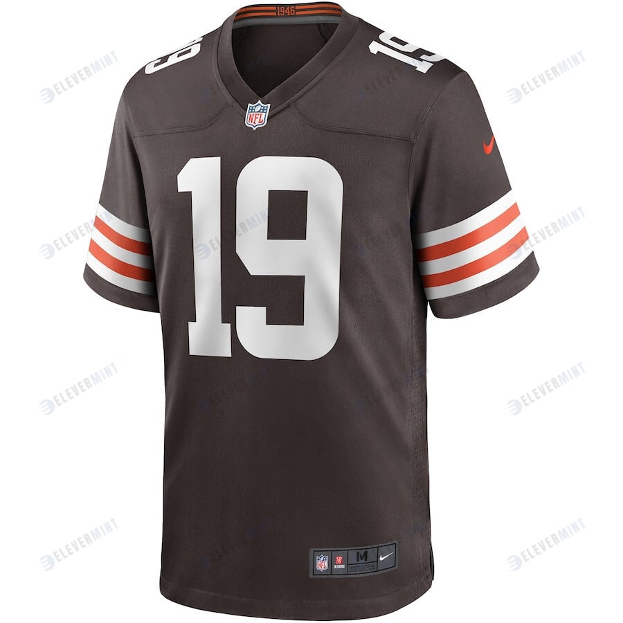 Bernie Kosar 19 Cleveland Browns Men Game Retired Jersey - Brown