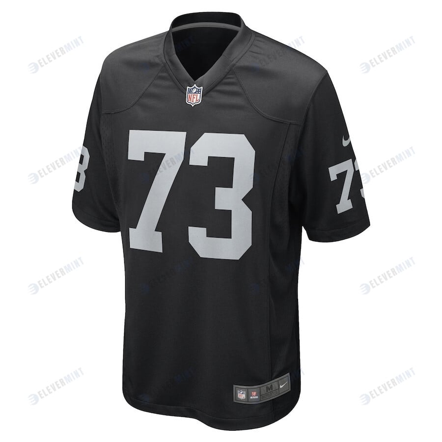 Vitaliy Gurman Las Vegas Raiders Game Player Jersey - Black