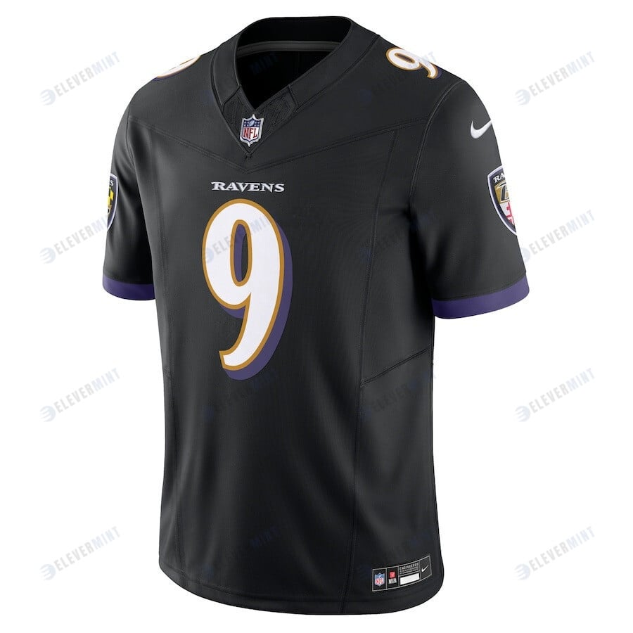 Justin Tucker 9 Baltimore Ravens Vapor F.U.S.E. Limited Alternate Jersey - Black