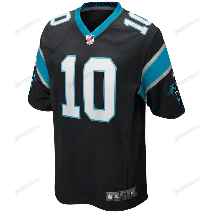 Curtis Samuel 10 Carolina Panthers Men's Game Jersey - Black