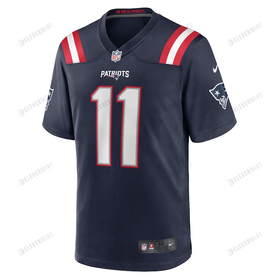 Tyquan Thornton New England Patriots Game Player Jersey - Navy
