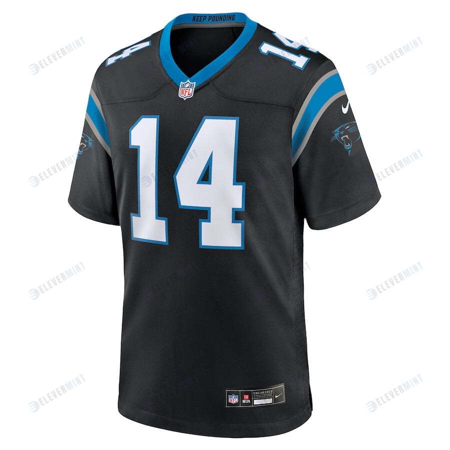 Andy Dalton 14 Carolina Panthers Team Game Men Jersey - Black
