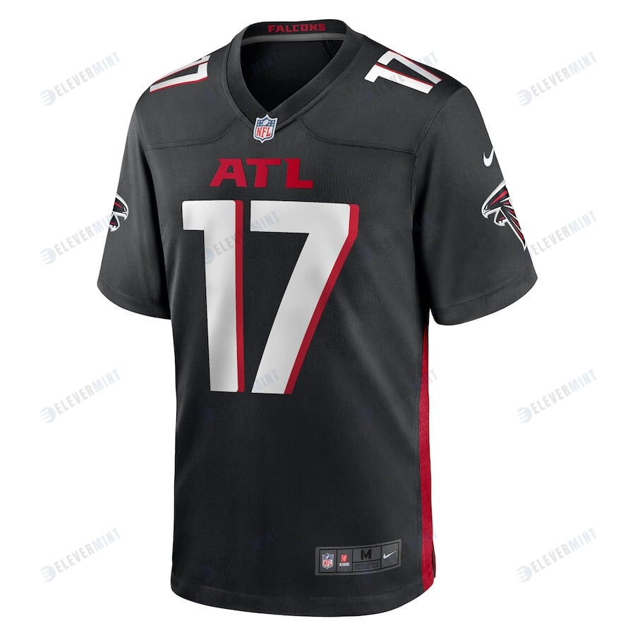 Arnold Ebiketie 17 Atlanta Falcons Men Team Game Jersey - Black