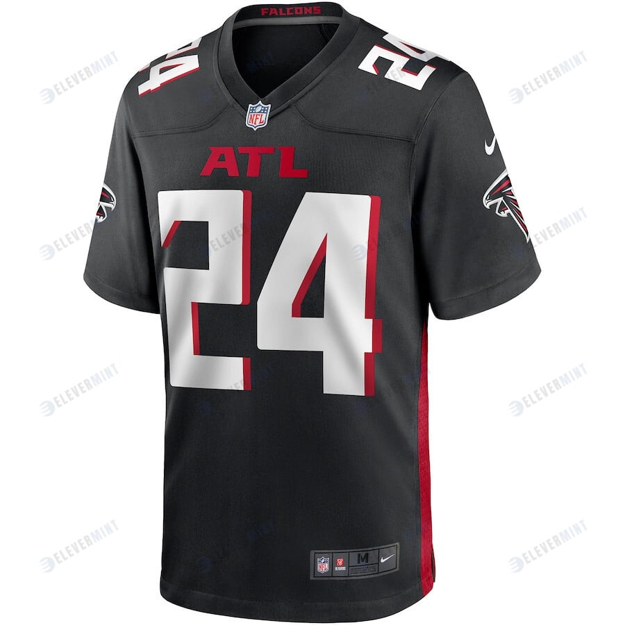 A.J. Terrell Jr. 24 Atlanta Falcons Game Men Jersey - Black