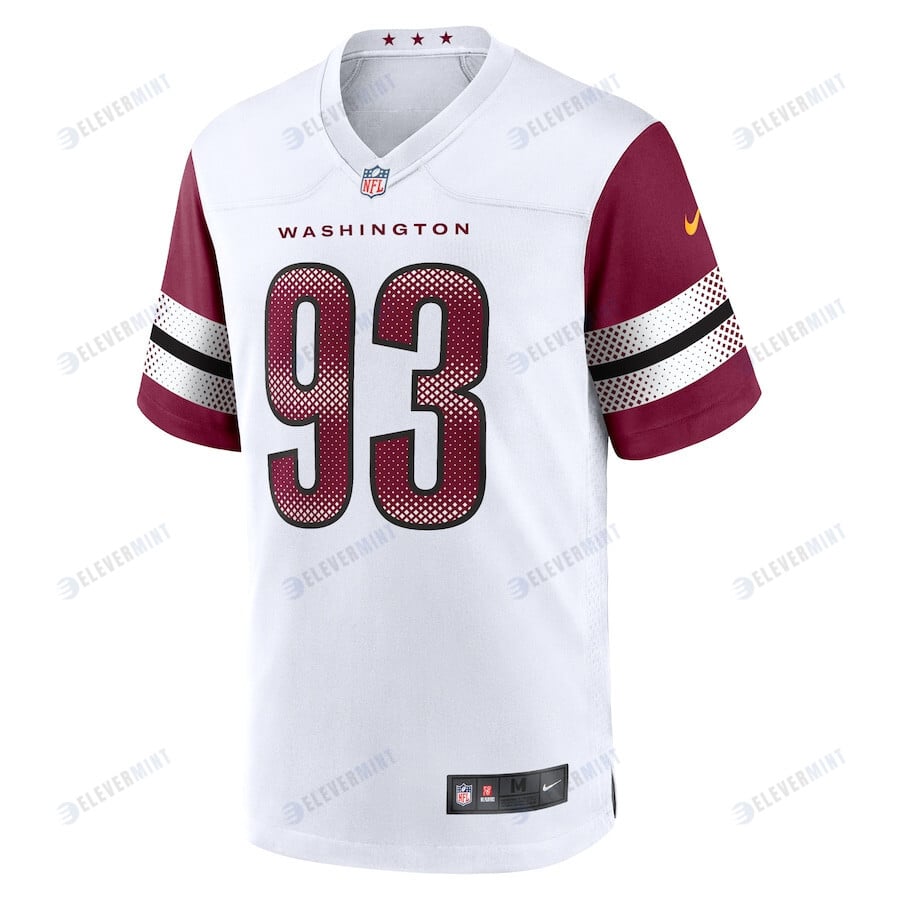 Jonathan Allen 93 Washington Commanders Men Game Jersey - White
