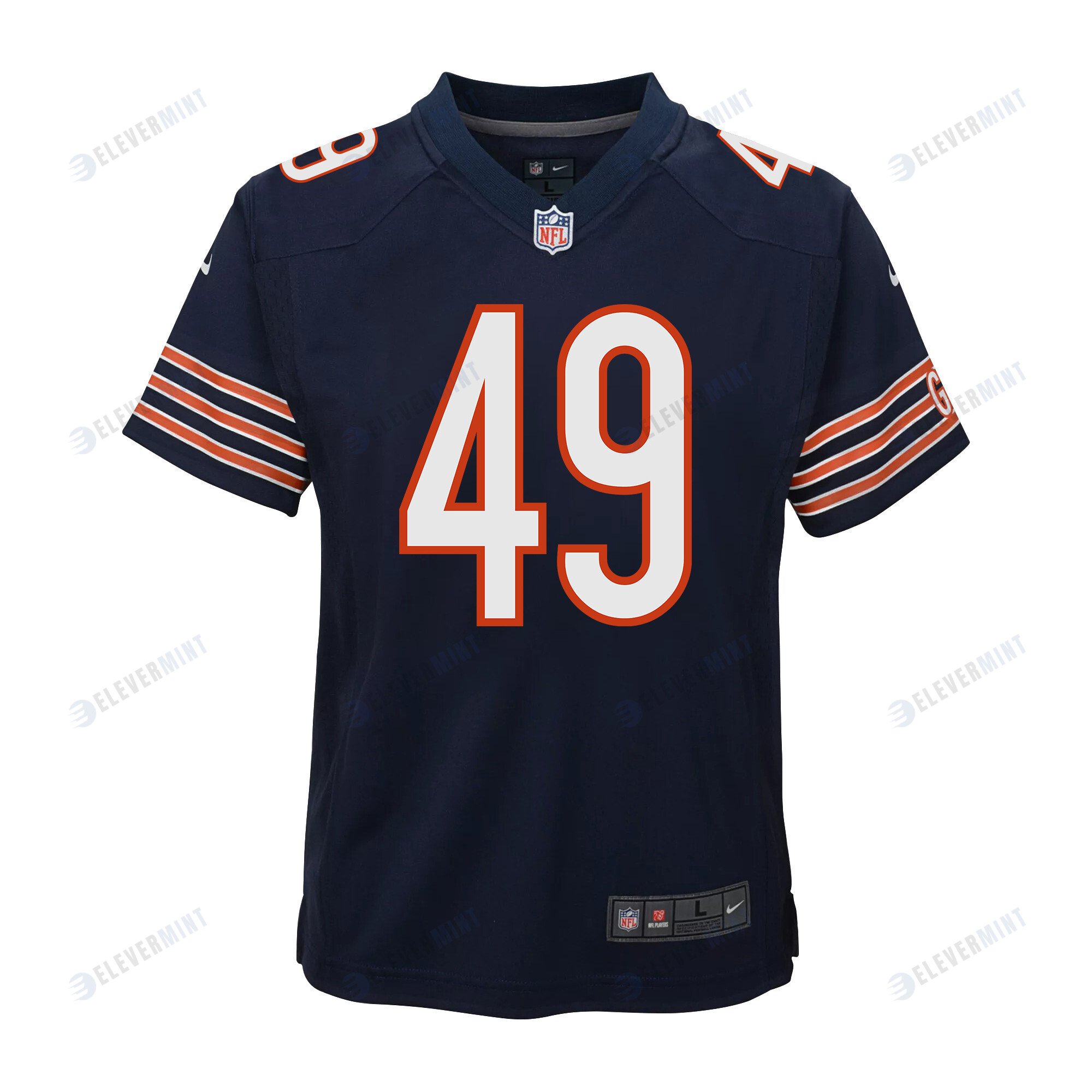 Tremaine Edmunds 49 Chicago Bears Youth Game Jersey - Navy