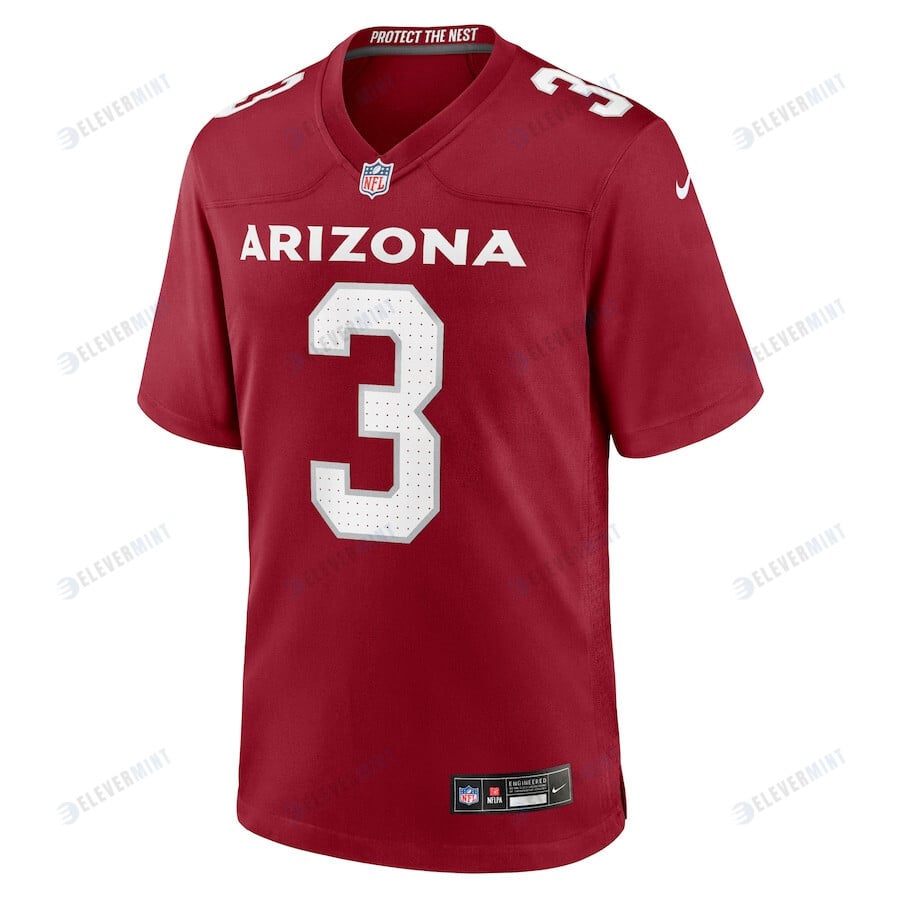 Budda Baker 3 Arizona Cardinals Men Game Jersey - Cardinal
