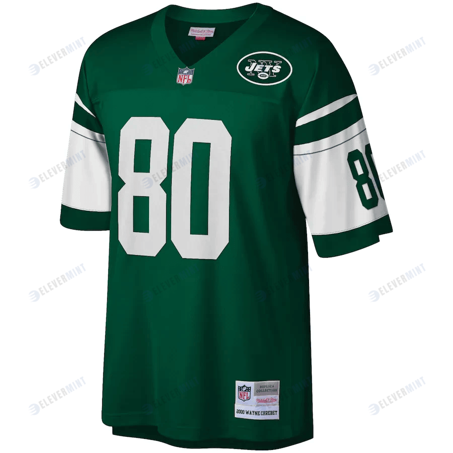 Wayne Chrebet 80 New York Jets Mitchell & Ness Retired Player Legacy Jersey