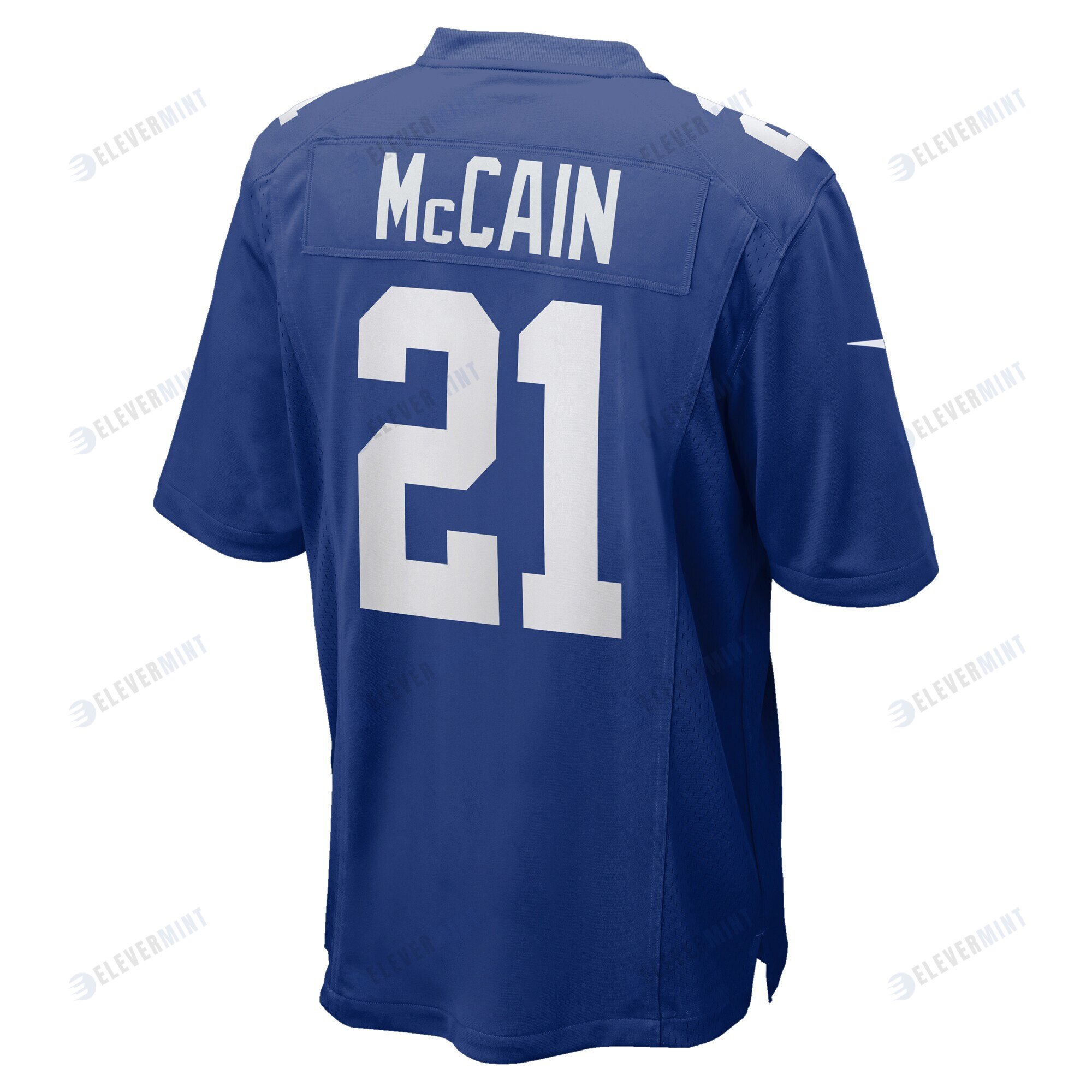 Bobby McCain 21 New York Giants Men Game Jersey - Royal