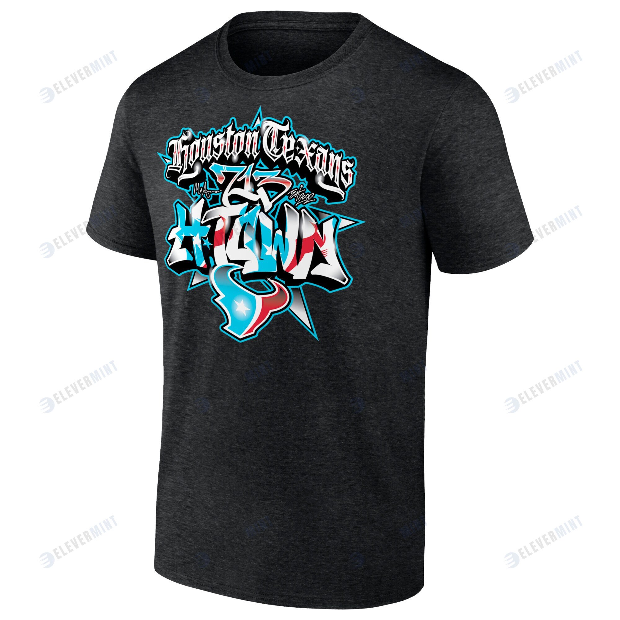 Houston Texans The Wild Collective Unisex 713 T-Shirt - Black