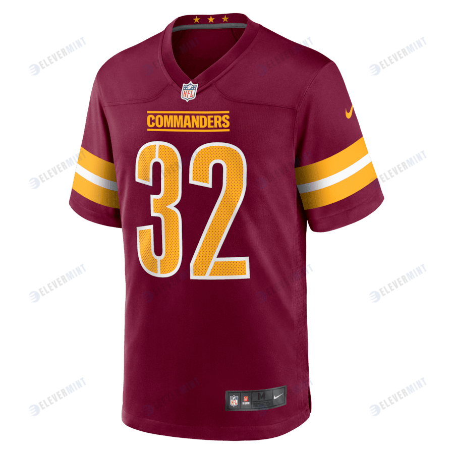 Jace Whittaker 32 Washington Commanders Game Men Jersey - Burgundy