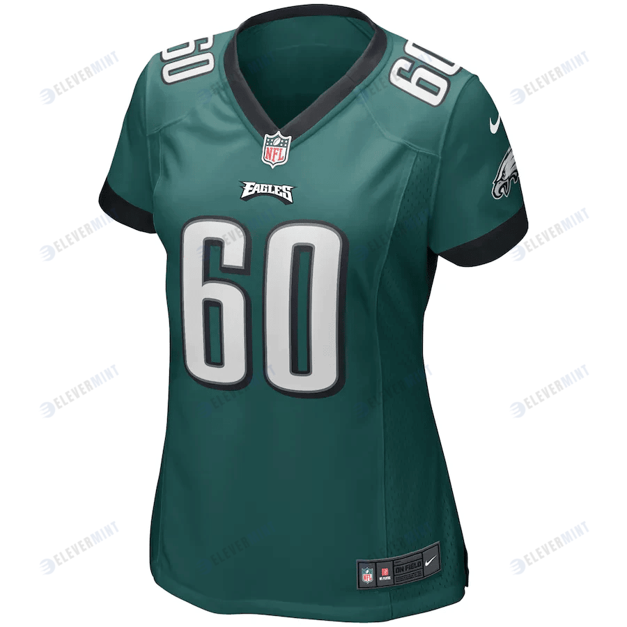 Chuck Bednarik 60 Philadelphia Eagles Women's Game Retired Player Jersey - Midnight Green