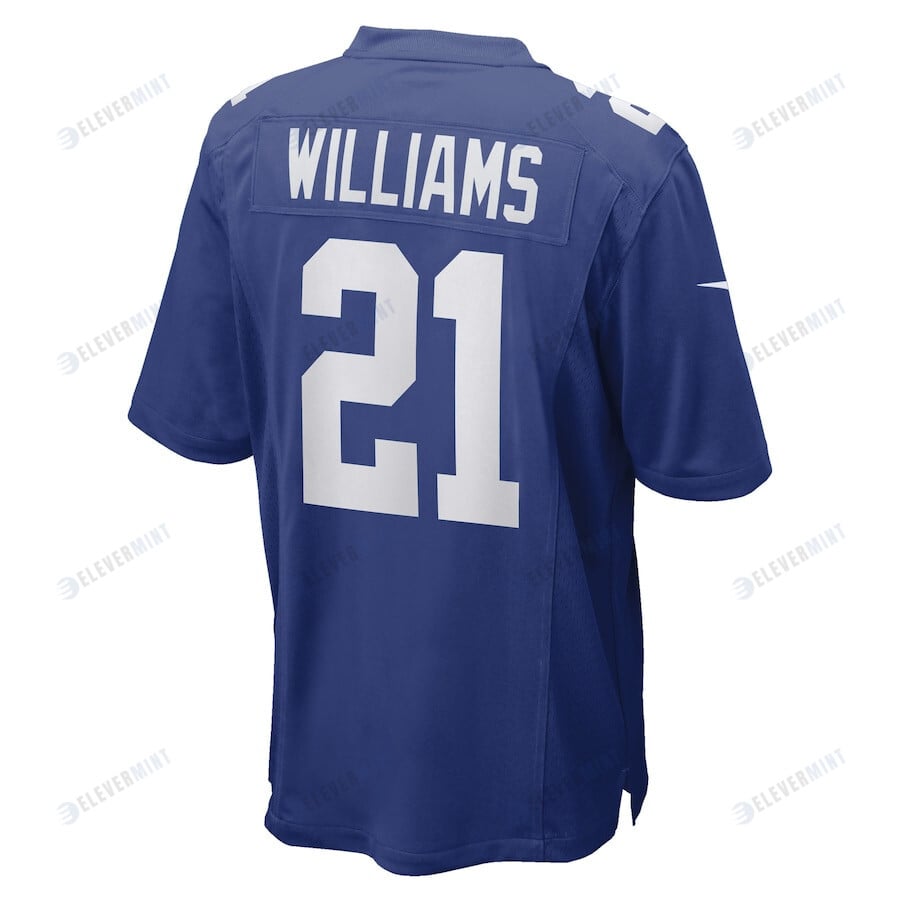Antonio Williams 21 New York Giants Game Player Jersey - Royal