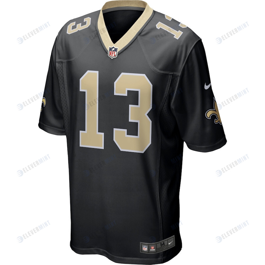 Michael Thomas 13 New Orleans Saints Men Game Jersey - Black