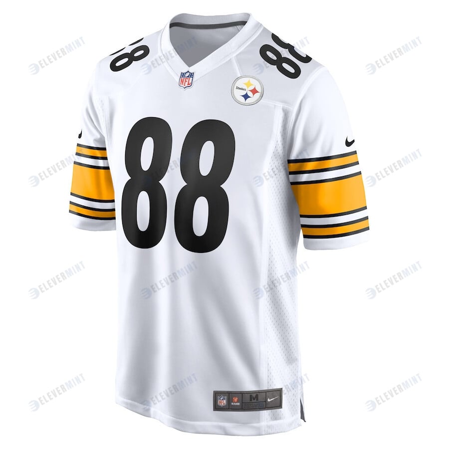 Pat Freiermuth 88 Pittsburgh Steelers Men Game Jersey - White