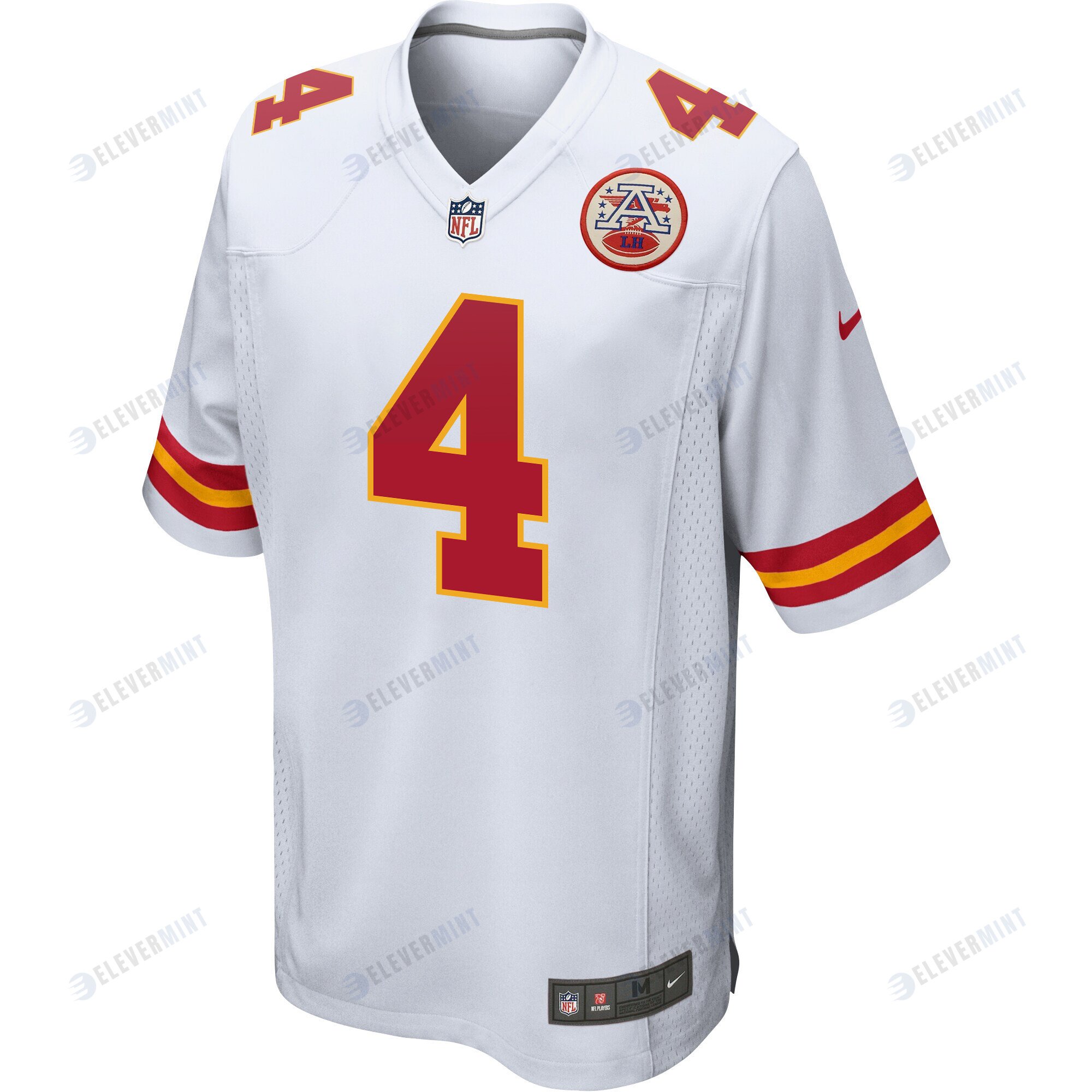 Rashee Rice 4 Kansas City Chiefs Game Jersey - Men, White