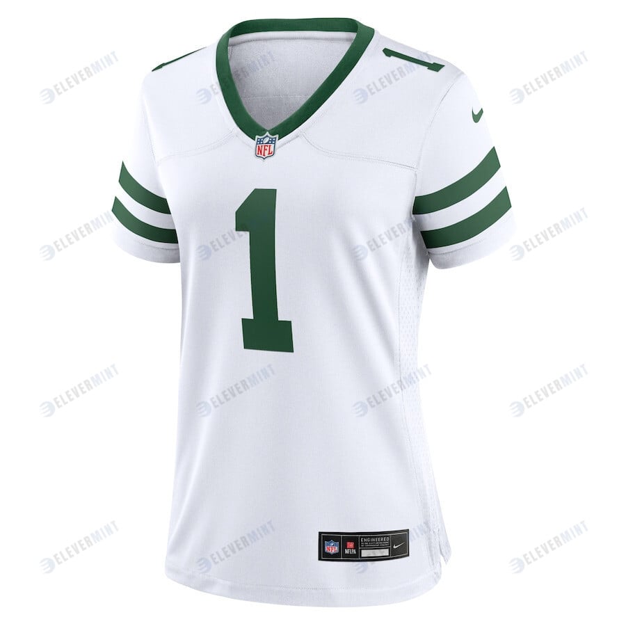 Ahmad Sauce Gardner 1 New York Jets Women's Player Game Jersey - White