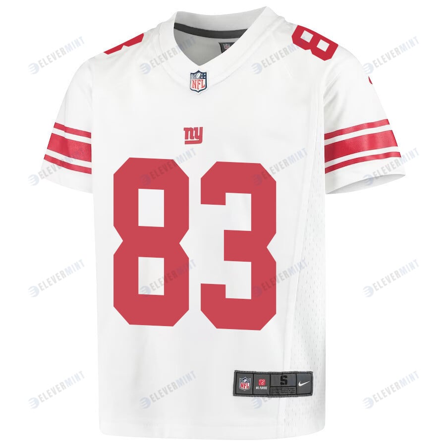 Darren Waller 83 New York Giants Youth Game Jersey - White