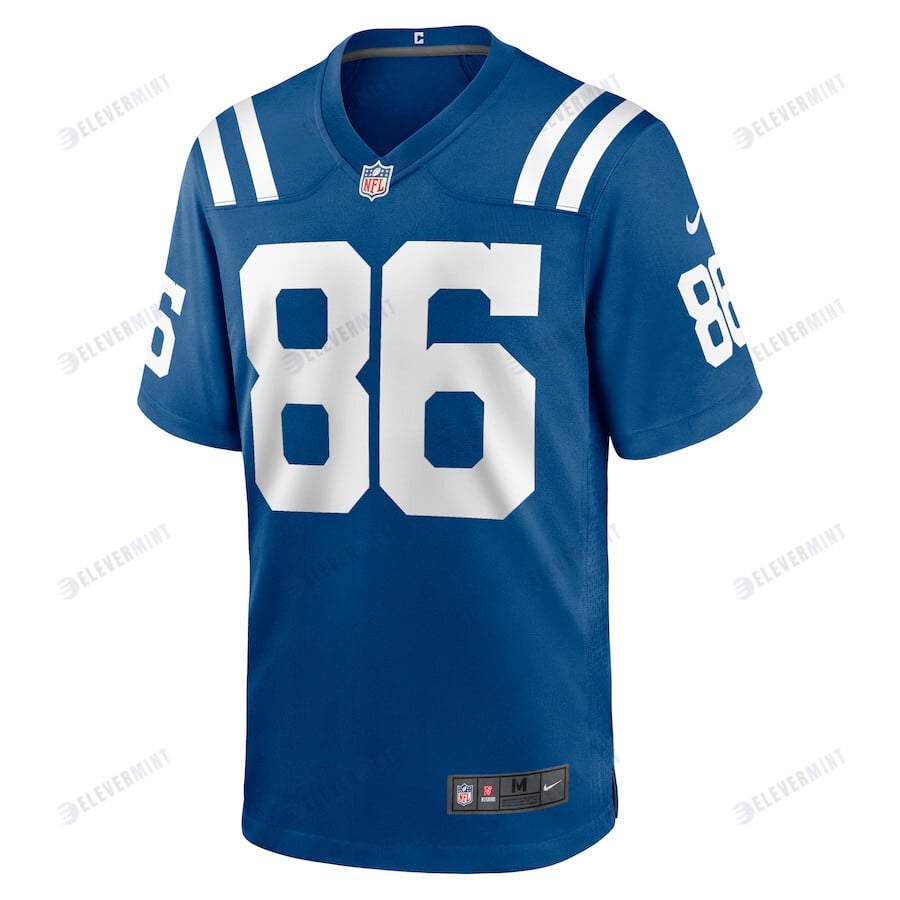 Will Mallory 86 Indianapolis Colts Men Team Game Jersey - Royal