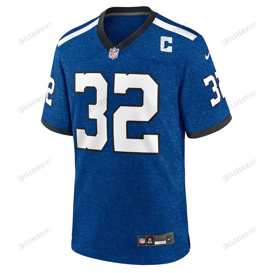 Julian Blackmon 32 Indianapolis Colts Indiana Nights Alternate Game Men Jersey - Royal