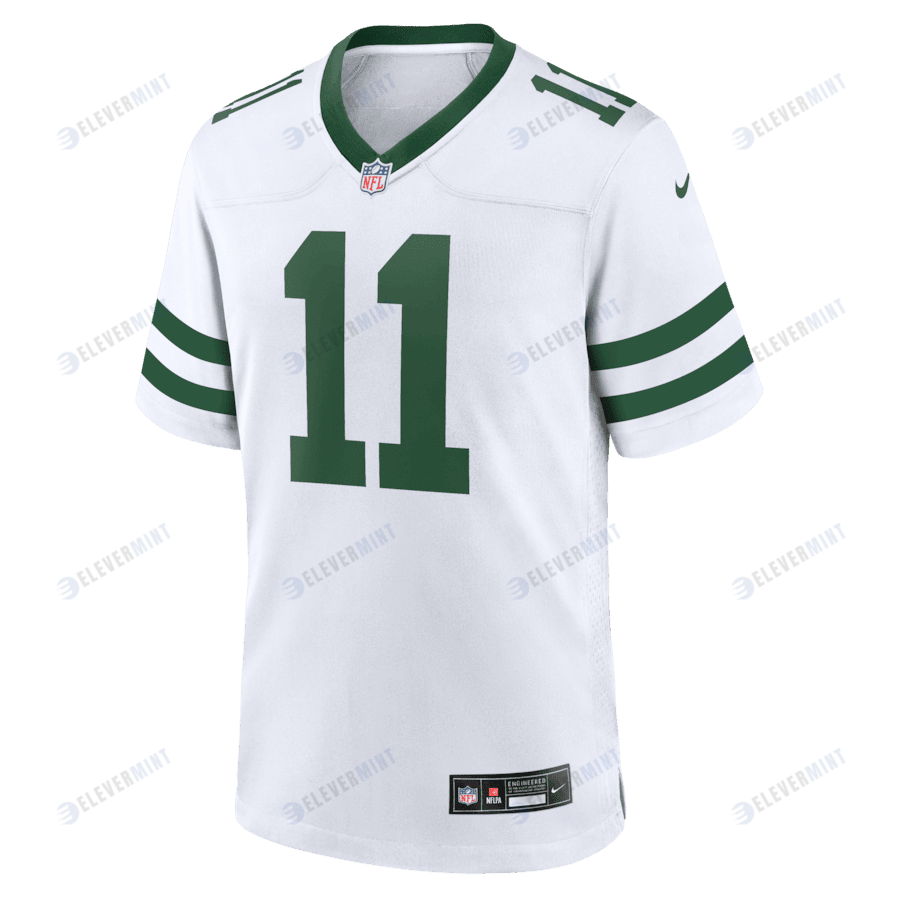 Jermaine Johnson II 11 New York Jets Game Men Jersey - Spotlight White