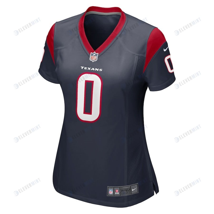Desmond King II 0 Houston Texans Women's Game Player Jersey - Navy